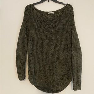 Zara Knit Olive Sweater